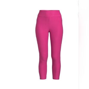 Time and Tru NEW Women's High-Rise Capri Leggings Pink - XL 2076